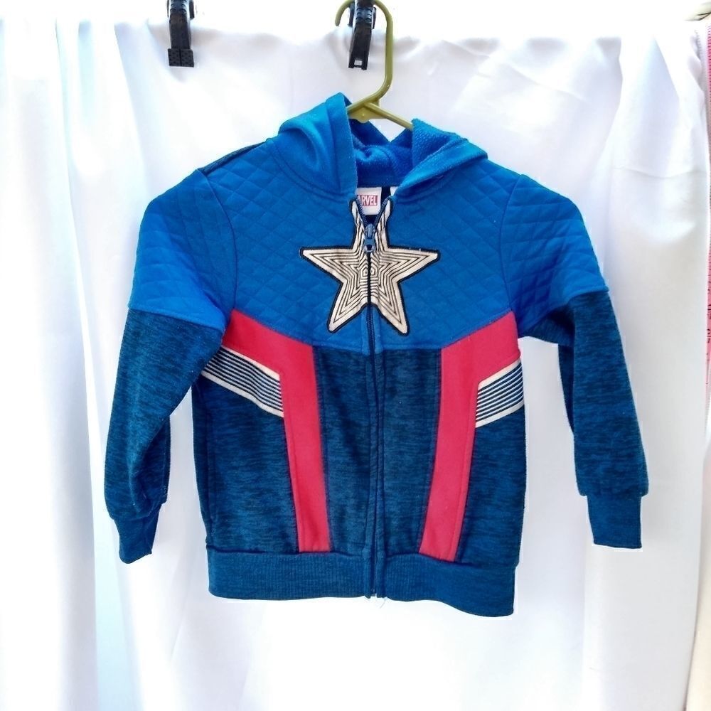 Captain America zip hoodie